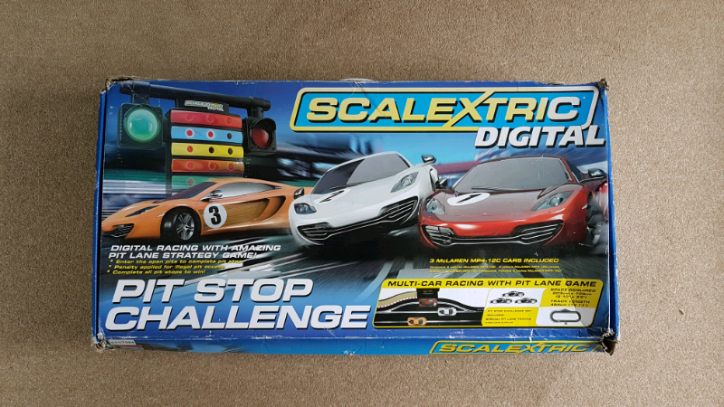 scalextric pit stop challenge